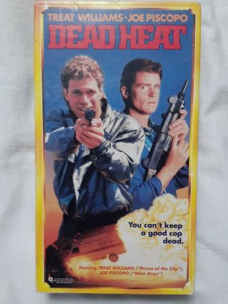Dead Heat (vhs) Vintage Rare (oop) Out Of Print (htf) 90s Action Comedy
