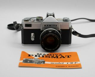 Rare Mamiya Cwp Camera With Rare Version Of Mamiya - Sekor 50mm F/2 (m42)