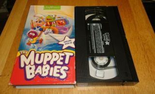 The Muppet Babies: Explore With Us (vhs,  1993) Jim Henson Rare Animated Kids