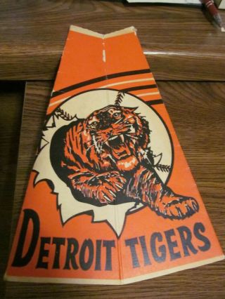 1950 - 60s Rare Detroit Tigers Popcorn Megaphone