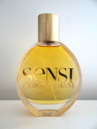 Giorgio Armani Sensi Eau De Parfum 1.  7 Oz 50 Ml Discontinued - Rare