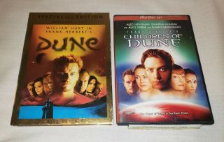 Dune (dvd,  2000 3 - Disc) & Children Of Dune (dvd,  2003,  2 - Disc Set) Rare Oop