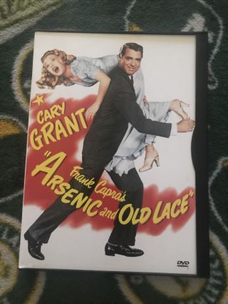 Arsenic And Old Lace [1944] Frank Capra,  Cary Grant Rare Oop