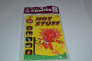 Harvey Comics Bronze Age Rare 2 - Pack Comic Spooky 141,  Hot Stuff 124