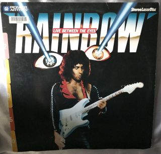 Rainbow Live Between The Eyes Laserdisc Richie Blackmore Concert Rare Ld