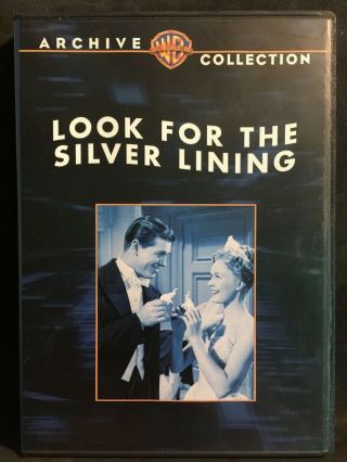 Rare Look For The Silver Lining - Dvd 1949 June Haver Ray Bolger Wb Archives