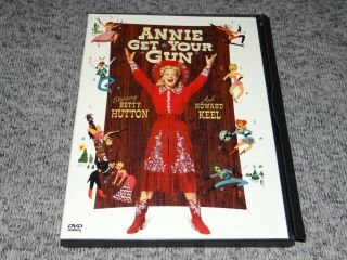 Annie Get Your Gun Rare Oop Snapcase Dvd Betty Hutton,  Howard Keel Region 1 Ntsc