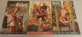 Buffy The Vampire Slayer Season 11 Vol 1 Vol 2 And Giles Girl Blue Tpb Oop Rare