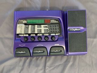 Digitech Vocal 300 Multi Effects Pedal Processor W/power Cord,  Rare Oop