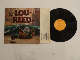 Vg/vg,  Lou Reed (velvet Underground Self S/t Lp Ultra Rare 1972 Rca Indianapolis