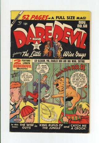 Daredevil Comics 68 - Vg/fn 5.  0 - 1950 Golden Age - Rare Issue