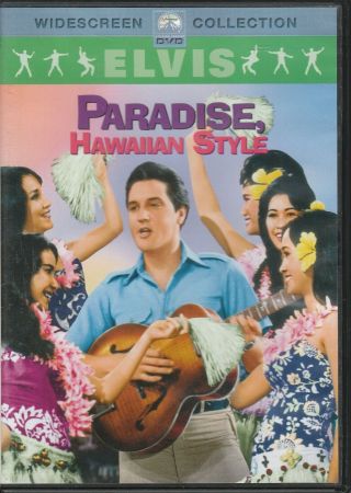 Paradise,  Hawaiian Style Dvd Very Rare & Oop Elvis Presley Suzanna Leigh 1966