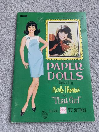 That Girl Marlo Thomas Paper Dolls 1967