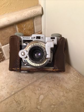 Rare Vintage Kodak 35 Film Camera 35mm 50mm Lens Anastigmat Special Look Wow