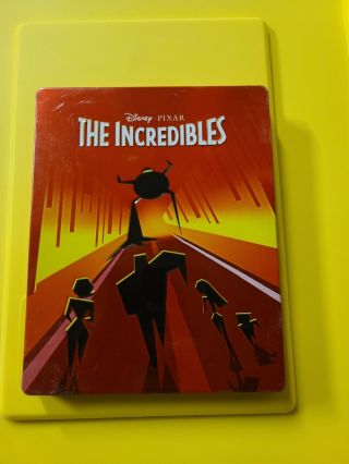 The Incredibles Rare Best Buy Exclusive 4k/blu - Ray Steelbook