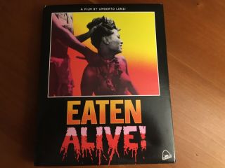 Eaten Alive (blu - Ray / Cd Soundtrack,  2018,  Severin Films,  W/ Slipcover Rare)