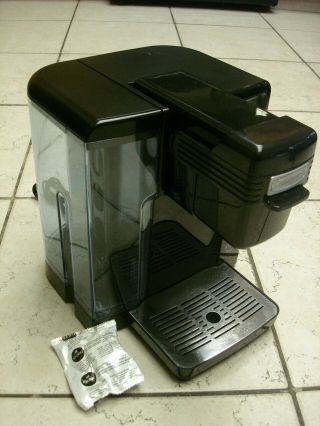 Rare All Black Cuisinart Ss - 700 Single Serve Brewing System Coffee Maker