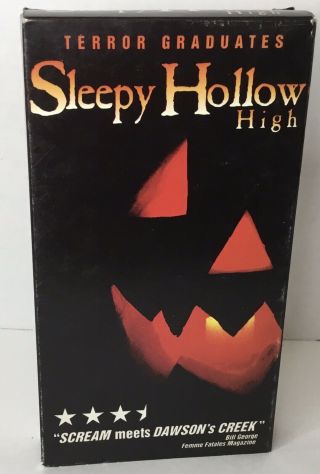 Sleepy Hollow High Vhs 2000 Rare Slasher Horror