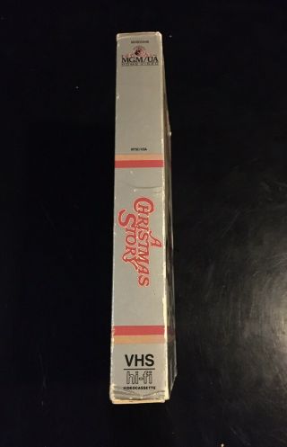 A Christmas Story VHS Video MGM Big Box Vintage 1984 Cult Holiday Rare Book Box 2