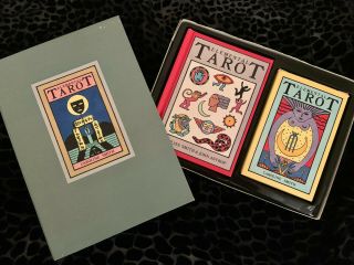 The Elemental Tarot Book & Card Set Caroline Smith 1988 Rare 1st Edition