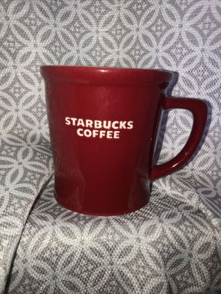 Rare Starbucks Collector 16oz Mug 2009 Red