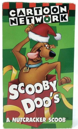 Scooby - Doo A Nutcracker Scoob Rare & Oop Turner Home Entertainment Vhs