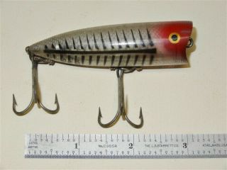 Vintage Heddon Chugger Spook Old Plastic Fishing Lure