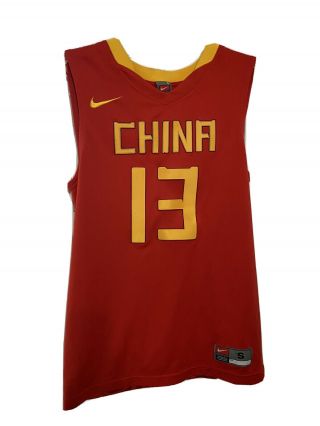 Rare Nike 2008 Beijing Olympics China Yao Ming Jersey Adult Small