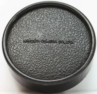Minolta Rear Lens Cap For Md Mount Rokkor Lenses Rare
