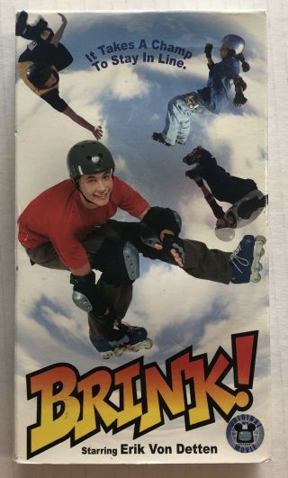 Brink (vhs Cassette,  Disney Channel,  1998,  Rare Htf) Canadian