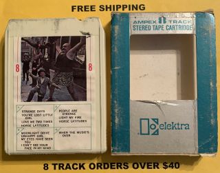 Lear Jet Stereo 8 The Doors Strange Days — 8 Track Tape Rare