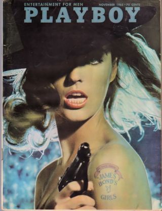 Playboy November 1965 Pat Russo Beth Hyatt James Bond 