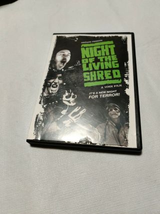 Night Of The Living Shred - Dvd - A 16mm Film - Very Rare