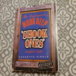 Mobb Deep: Shook Ones Part 1 & 2 Cassette Single - Rare Rap Hip Hop