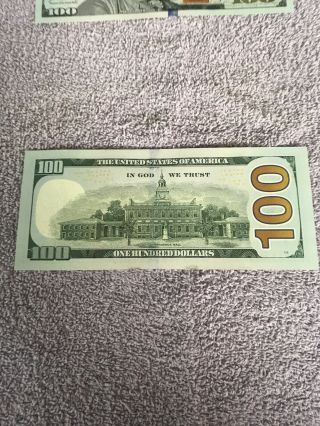 2017 A $100 Bill Star Note San Fransisco One Hundred Dollars Rare 2