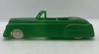 Antique Vintage 1950’s Lapin Green Cadillac Convertible Plastic Toy Car