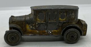 Antique Automobile Toy Collectible Vintage 1920’s Die Cast Metal Sedan Toy Car