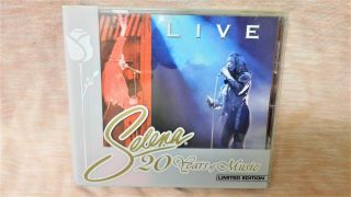 Selena: Live: Selena Limited Edition Cd With Rare Slipcover Like Rating 9,