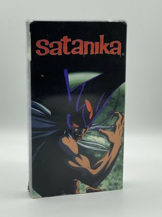 Satanika Anime Pilot VHS Verotik Glenn Danzig 1997 Rare 2