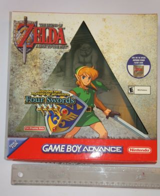 Very Rare The Legend Of Zelda Link To The Past,  Four Swords Store Display