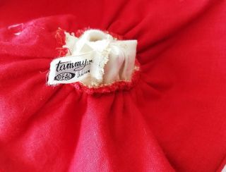 Tammy Skate Date Dress Red Tag Vintage Ec Ideal Htf 1960 Pepper Clothes Doll