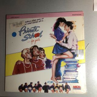 Private School For Girls 12” Laserdisc Movie Pheobe Cates Rare 1983