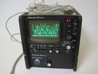 Datascope 870 Monitor W/ Esis Module 870 - 100 Battery Pack Charger Rare