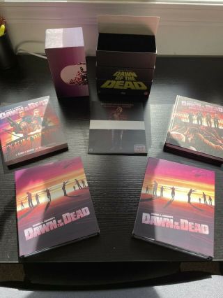 Dawn Of The Dead Blu Ray Oop Fully Loaded Box Set Plus Rare Artcards