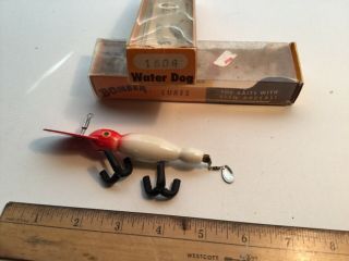 WOOD BOMBER waterdog 1604 RED/WHITE WITH PAPERS. 3