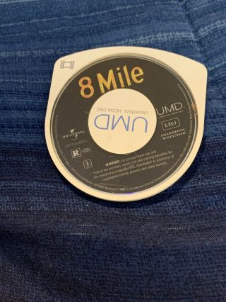 8 Mile (umd,  2005) For Psp - Movie Only Eminem - Rare - - Fast Ship