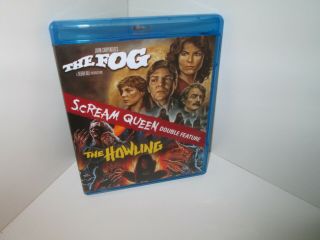 John Carpenter The Fog / Joe Dante The Howling Rare Horror Blu Ray 2 Movie 1980
