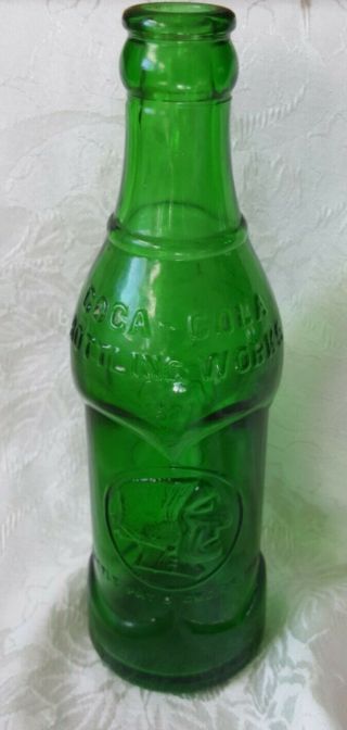 Vintage Rare Indian Coca Cola Bottle Portland Me 1925