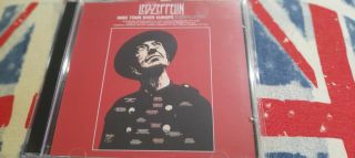 Led Zeppelin 1980 Tour Over Europe 2 Cd Import Live Compilation Rare Limited
