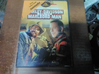 Harley Davidson And The Marlboro Man Dvd,  2001,  Movie Time Rare Oop Don Johnson